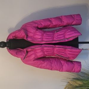 Guess Fushia Down Puffer Jacket (size medium)